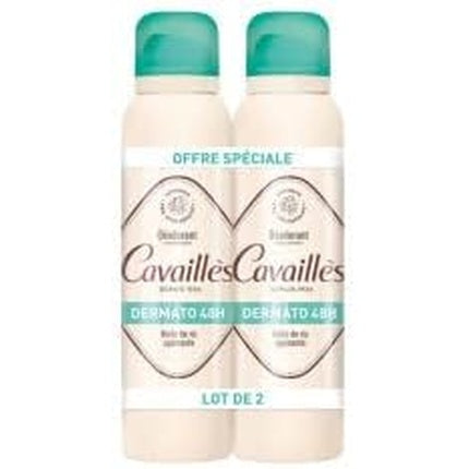 Rogé Cavaillès Dermato Anti-Odor 48H Deodorant Spray 150ml - Pack of 2 Rogé Cavaillès