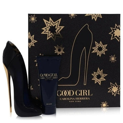 GOOD GIRL par Carolina Herrera 2 Piece Coffret 2.7 oz, 1oz équivaut à 30ml Eau De Parfum spray 3.4 oz, 1oz équivaut à 30ml Body Lotion Fragrance pour femme Carolina Herrera