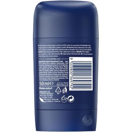 Nivea Derma Dry Control Solid Antiperspirant Déodorant (Déo) Homme 50ml