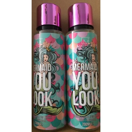 Material Girl Mermaid You Look Body Fragrance 200ml Crushed Coral Waterlily Material Girl