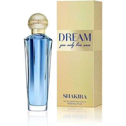 Shakira Dream Parfum  pour femme  Long Lasting Fresh and Feminine Vanilla Citrus and Floral Notes Ideal for Day Wear 80ml Shakira