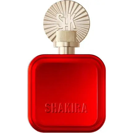 Shakira Perfumes ROJO Eau de Parfum For Women Long Lasting Powerful Sensual and Charming Scent Floral Spicy and Amber Notes Ideal for Day Wear 80ml Shakira