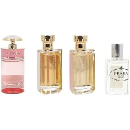 Shaneel Enterprises Limited Prada Mini Giftset Candy Florale EDT 7ml La Femme EDP 9ml L'Eau EDT 9ml Les Infusions De Iris EDP 8ml Prada