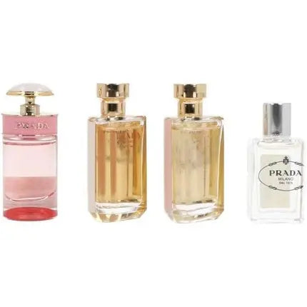 Shaneel Enterprises Limited Prada Mini Giftset Candy Florale EDT 7ml La Femme EDP 9ml L'Eau EDT 9ml Les Infusions De Iris EDP 8ml Prada