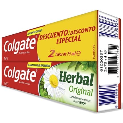 Colgate Herbal Duplo Toothpaste 75ml Unisexe