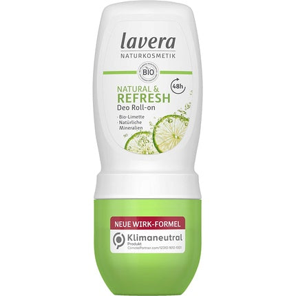 Lavera Natural & Refresh 48h Deodorant Roll-On with Organic Lime & Natural Minerals 50ml Lavera