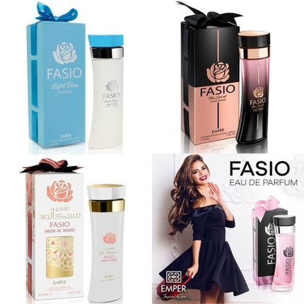 Emper Fasio Long-Lasting s Gift Set and Eau de Parfum pour femme