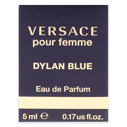 Versace Dylan Blue Women Women Eau de Parfum Splash Mini 5ml Floral 0.17 Fl Oz