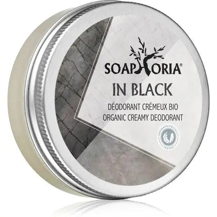 Soaphoria In Black Organic Cream Deodorant for Men - 50 ml Soaphoria