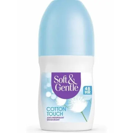 Soft & Gentle Cotton Touch Anti-Perspirant Roll On Deodorant 50ml Soft & Gentle