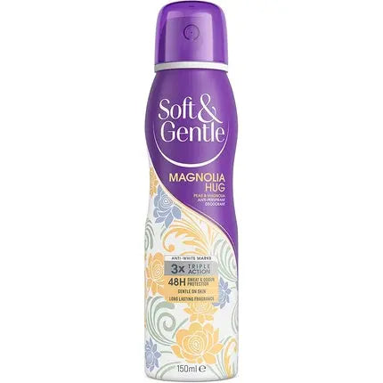 Soft & Gentle Magnolia Hug Anti-Perspirant Deodorant Spray 150ml Soft & Gentle