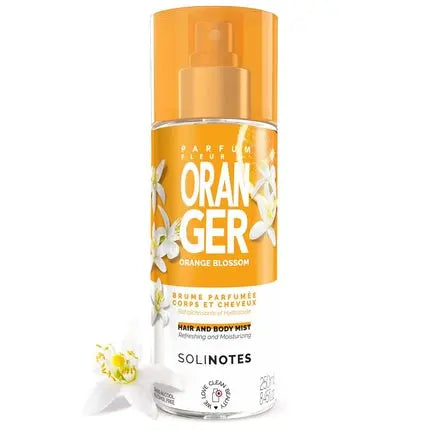 Solinotes Orange Blossom Fragrance Spray - Refreshing and Moisturizing