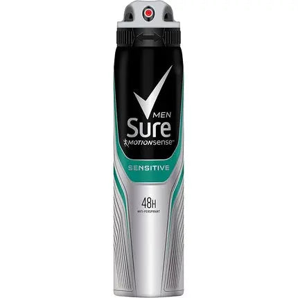 Sure Men Sensitive Anti Perspirant Deodorant Aerosol, 250ml Sure