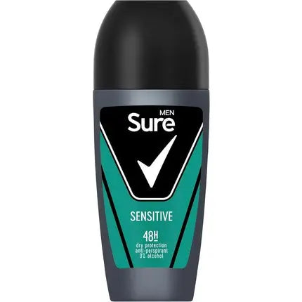 Sure Sensitive Antiperspirant Roll On 50ml Sure