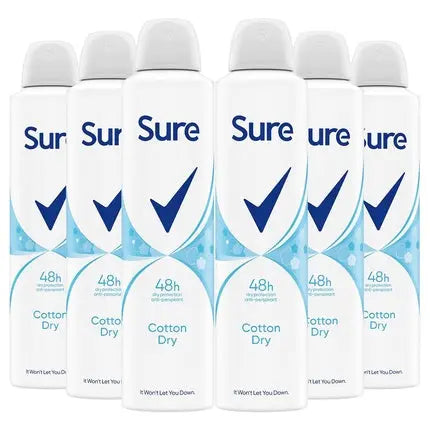 Sure Women Cotton Ultra Dry Anti-Perspirant Deodorant Spray 250ml Veme