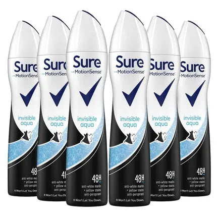 Sure Women Invisible Aqua 48h Anti-Transpirant Deodorant 250ml Sure Women