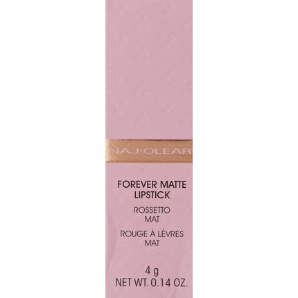NAJ-OLEARI Forever Matte Lipstick Makeup for Face Woman 08 Ancient Pink