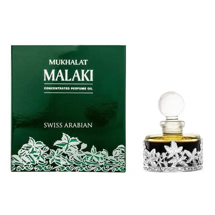 Swiss Arabian Mukhalat Malaki Perfume Oil 30ml Unisex Floral Woody Amber Swissarabian