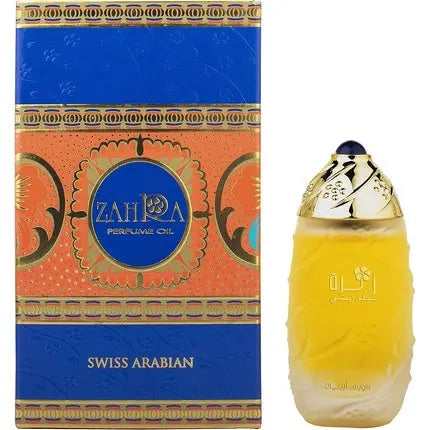 Swiss Arabian Zahra Concentrated Perfume Oil 30ml Women's Fragrance Fruity Green Gourmand Woody Swissarabian