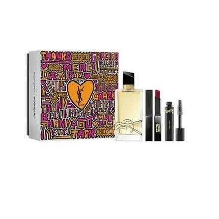 Yves Saint Laurent Libre 90ml Eau de parfum  Spray Avec Mascara and Lipstick Gift Set Yves Saint Laurent