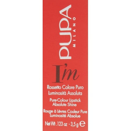 Pupa Milano I'M Pure Colour Lipstick Absolute Shine 3.5g 306 Red Pop