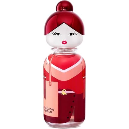 Benetton Red Rose Eau de Toilette (EDT) Mixte 80ml