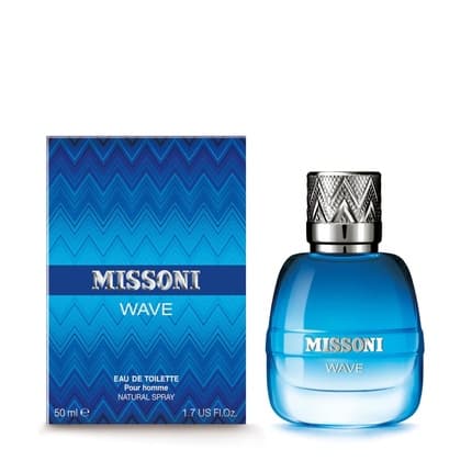 Missoni Wave par Missoni Eau de Toilette (EDT) Mixte 50ml
