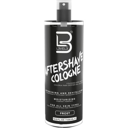L3 Level 3 After Shave Cologne Softens Skin Refreshes and Relieves Face and Skin Moisturizing Formula Level Three After Shaving Frost Fragrance (Fragrance) Mixte