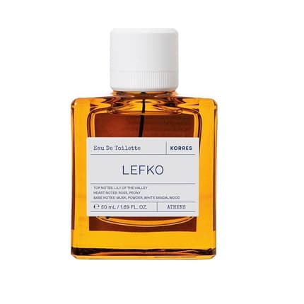Korres LEFKO and Floral Vegan Eau de Toilette (EDT) Femme 50ml