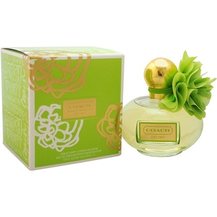 Coach Poppy Citrine Blossom Eau De Parfum spray 3.4 oz, 1oz équivaut à 30ml/100 ml Coach