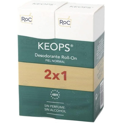 ROC KEOPS DEO Roll-on Normal Skin 30ml - Pack of 2 RoC