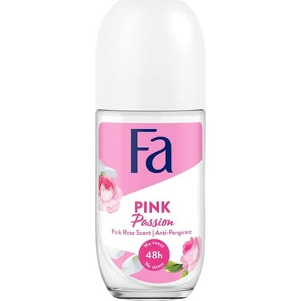FA Pink Passion Antiperspirant Roll-On with Kulce Floral Scent Déodorant (Déo) Mixte
