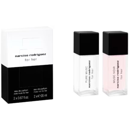 Narciso Rodriguez  for her Musc Noir Eau de Parfum 20ml + Pure Musc Eau de Parfum 20ml  Duftset Narciso Rodriguez