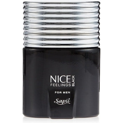 Sapil Nice Feelings Black Eau de Toilette Pour Homme 75ml Sapil - Nice Feelings Black