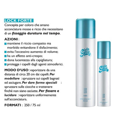 Lock No-Gas Hair Spray 250ml