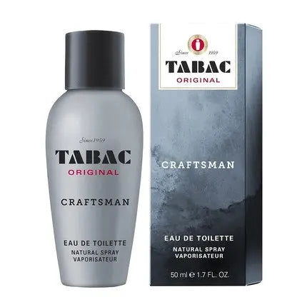 Tabac Original Craftsman Eau de Toilette Pour Homme 50ml Natural Spray Tabac