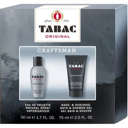 Tabac Original Craftsman Gift Set Eau de Toilette 50ml and Shower Gel 75ml Tabac