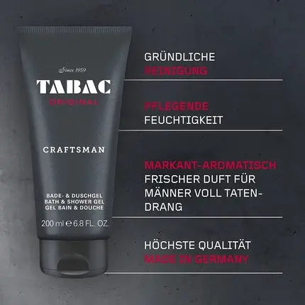 Tabac Original Craftsman Gift Set Eau de Toilette 50ml and Shower Gel 75ml Tabac