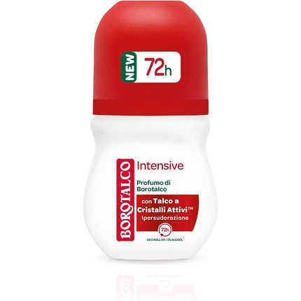 Borotalco Roberts Intensive Talcum Scent Deodorant Roll-on 50ml 72h Borotalco