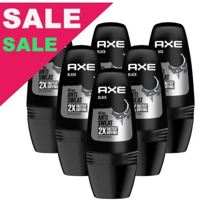 Axe Black Roll-on Deodorant Antiperspirant Anti-Sweat 50ml Axe/Lynx
