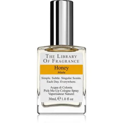 The Library of Fragrance Honey Acqua di Colonia Unisex Fragrance - 30 ml The Library Of Fragrance