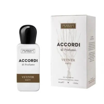 The Merchant of Venice Unisex Accordi Di Profumo Vetiver Haiti EDP 1.0 oz