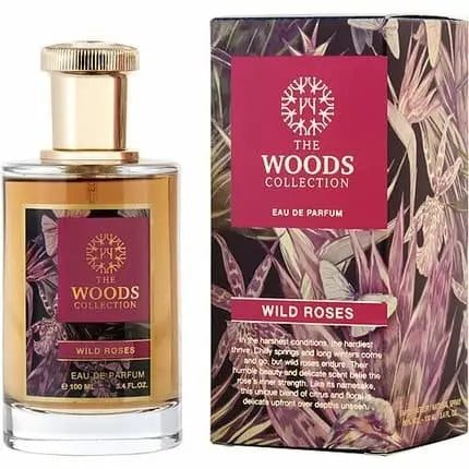 The Woods Collection Wild Roses Eau de Parfum spray 3.4 oz, 1oz équivaut à 30ml The Woods Collection