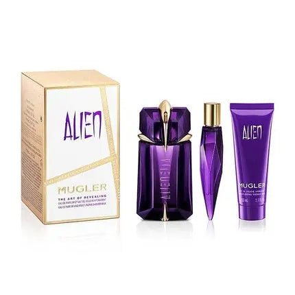 Thierry Mugler Alien EDP Refillable 60ml + EDP Refillable Miniature 10ml + BL 50ml Thierry Mugler