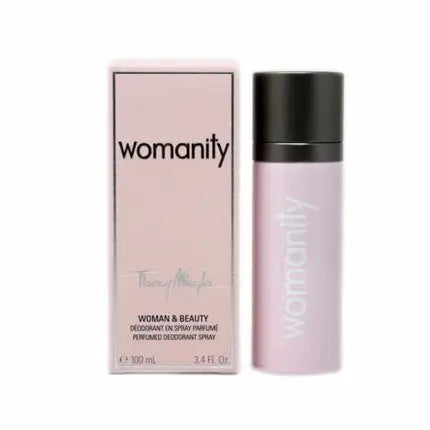 Thierry Mugler Womanity Woman & Beauty Deodorant Spray 100ml 3.4 fl.oz. Thierry Mugler