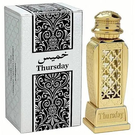 Al Haramain Thursday 15ml - Artemisia Lemon Patchouli Amber Musk Perfume Oil