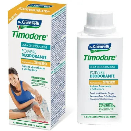 Timodore Deodorant Powder Ginger 75g Timodore