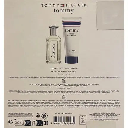 Tommy Hilfiger 50ml EDT & 100ml Body Wash Gift Set For Him Tommy Hilfiger