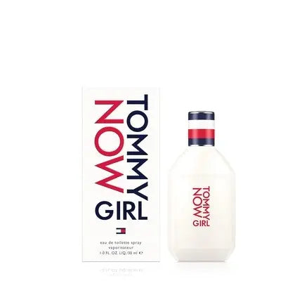 Tommy Hilfiger TOMMY NOW GIRL Eau de Toilette 30ml Floral-Fruity Fragrance in a White Glass Bottle Tommy Hilfiger