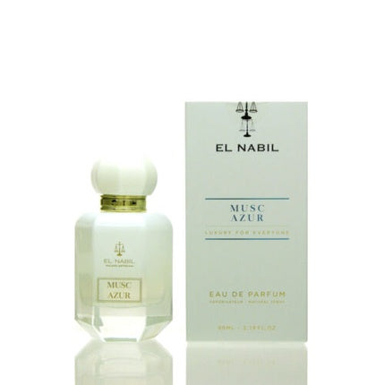 El Nabil Musc Azur Eau de Parfum 65ml Men's Cologne Spray - Brand New El Nabil